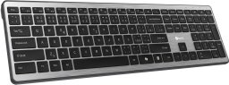 Klawiatura C-Tech C-TECH Klawiatura Quallis KB-118 Dual mode, bezprzewodowa, BT5.0 + 2,4GHz, przycisk nożycowy, USB nano receiver, CZ/SK