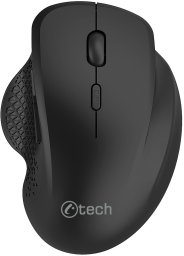 Mysz C-Tech C-TECH Myś WLM-14BK Dual mode wireless BT5.0 + 2,4GHz 1600DPI 6 tlačítek USB nano receiver black