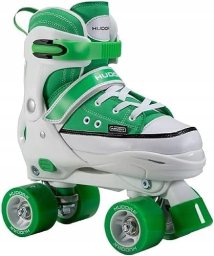 Rolki Hudora HUDORA Roller Skates size 28-31, roller skates green/white, sneaker look
