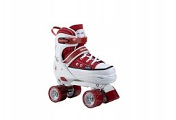 Rolki Hudora HUDORA Roller Skates size 28-31, roller skates red/white, sneaker look