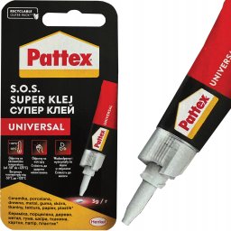 Pattex Klej uniwersalny SUPER PATTEX S.O.S., Ocean, 3g, transparentny
