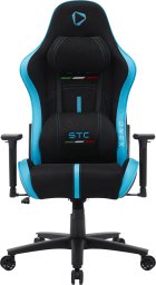 Fotel Onex STC Alcantara L Czarno-niebieski (ONEX-STC-A-L-BB)