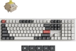 Klawiatura Keychron Q6 Ultra 8K Keychron Silk POM Switch Banana (Q6U-P4)