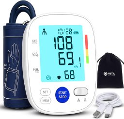 Ciśnieniomierz Vita Vitale Ciśnieniomierz naramienny na baterie Vita Vitale FC-BP102 mówi po polsku