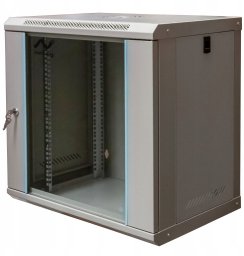 Szafa Netberg SZAFA RACK 19" 12U NETBERG Wisząca Instalacyjna 600x400 mm szara Otwierane boki