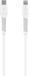 Kabel USB Fixed USB-C - Lightning 1.2 m Biały (FIXDLS2-CL12-WH)
