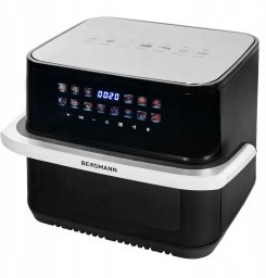 Frytkownica beztłuszczowa BERGMANN Frytkownica Beztłuszczowa 10L AIR FRYER BERGMANN 2000W 14 PROGRAMÓW
