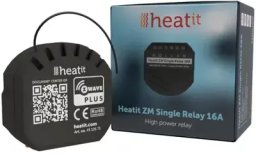 heat it Przełącznik Heatit ZM Single Relay 16A Z-wave