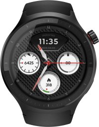 Smartwatch Motorola Motorola moto watch, 512 MB, Volcanic Ash_Silicone Black