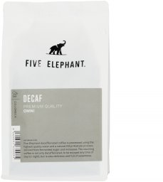 Kawa ziarnista Five Elephant Five Elephant - kawa ziarnista bezkofeinowa Kolumbia Decaf Omniroast 250 g