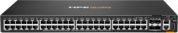 Switch HPE Aruba Networking CX 6200F 48G 4SFP Switch - Switch - max. Stapelentfernung 10 km - L3 - managed - 48 x 10/100/1000 + 4 x 100/1000 SFP - Przód i bok do tyłu - do montażu w racku