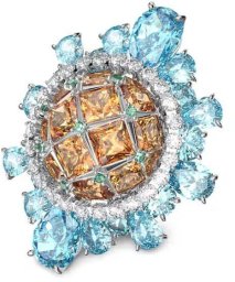 Swarovski RING SWAROVSKI WOMEN 5620690 (52-Średnica wewnętrzna 16,2MM)