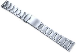 Lavvu Bransoleta stalowa do zegarka 20 mm Lavvu LS2BS20 srebrna zwężana o 4 mm .