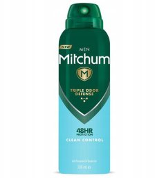 Mitchum Mitchum Men Triple Odor Defense Clean Control 48HR Protection Deodorant Spray 200ml