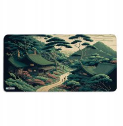 KBcustom DUŻA PODKŁADKA MATA POD MYSZKĘ MYSZ 100x50 XXXL KBcustom Biurko Flower 82