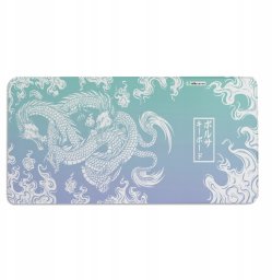 Podkładka KBcustom DUŻA PODKŁADKA MATA POD MYSZKĘ MYSZ 120x60cm XXXL KBcustom Biurko Dragon 10