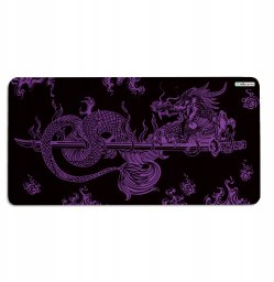 KBcustom DUŻA PODKŁADKA MATA POD MYSZKĘ MYSZ 120x60cm XXXL KBcustom Biurko Dragon 22