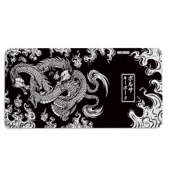 Podkładka KBcustom DUŻA PODKŁADKA MATA POD MYSZKĘ MYSZ 120x60cm XXXL KBcustom Biurko Dragon 2