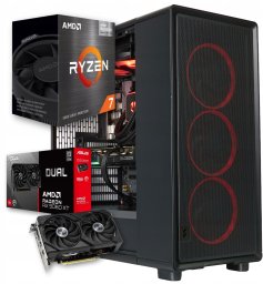 Komputer Better Side of Gaming Raptor V45 AMD Ryzen 7 AMD Radeon RX 9060 XT 32GB DDR4 1000GB SSD Windows 11