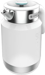 Czajnik Cecotec Cecotec ThermoSense 600 Touch White Electric Kettle, white/stainless steel, 2,200 watts, 1.7 liters