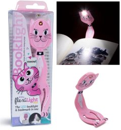 Lampka USB Thinking Gifts Flexilight Pals Cat - Lampka do książki - Kot