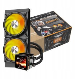 Chłodzenie wodne Darkflash Chłodzenie wodne do procesora DE240 (czarne)