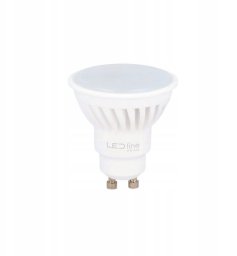 Ledline LED spuldze GU10 230V 7W 1000lm 142lm/W 120 degrees 2700K ceramiczna LED line PRIME