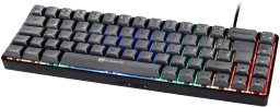 Klawiatura Gamiac GAMIAC TKL69G SF Gaming Keyboard, Kailh Red - black/grey