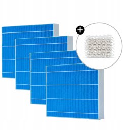 Meaco Meaco evaporative filters for Armin 680, 4-pack + Silvertex 4 pieces, including water sterilization pad