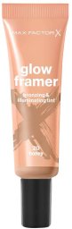 LaJUU MAX FACTOR_Glow Framer Bronzing &amp; Illuminating Tint brązujący tint do konturowania i rozświetlania twarzy Honey 30ml