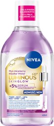 Nivea NIVEA LUMINOUS630 SKIN GLOW Płyn Micelarny z 5% serum 400 ml