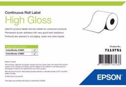 Epson HIGH GLOSS LABEL CONTINUOUS/ROLL 76MM X 33M