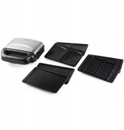 Opiekacz Domo DOMO DO9290C opiekacz do kanapek 3w1 inox