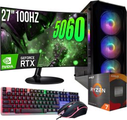 Komputer Adronix PC Gamer Master Ryzen 7 5700x  RTX 5060 8GB