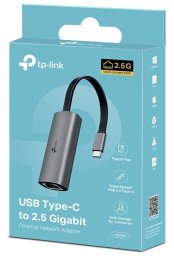 Adapter USB TP-Link UE310C USB-C - RJ-45 Srebrny (UE310C)