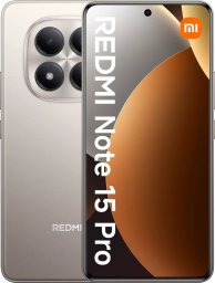 Smartfon Xiaomi Redmi Note 15 Pro 12/512GB Tytanowy 