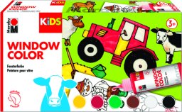 Marabu Marabu 0306000000010, Black, Brown, Green, Red, White, Yellow, Glass paint, liquid, 80 ml, 6 pc(s) |