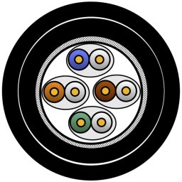 Belden CATSNAKE Category 6A Cable, 4