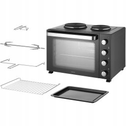 Mini piekarnik Sencor SEO 4800BK Mini piekarnik z 2 elementami grzejnymi 48L 3500W SEO 4800BK (8590669395965)