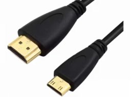 Icidu Kabelis Brackton HDMI Male - mini HDMI Male 3m Black 4250923703571 MHD-HDE-0300.B (4250923703571)