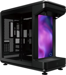 Obudowa Cooler Master Cooler Master MasterFrame 360 STAGE LCD Full Tower Czarny, Przezroczysty