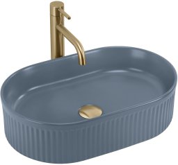 Umywalka Rea Umywalka nablatowa Rea Vanda Blueberry Matt