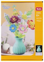 Mega Creative KLOCKI KONSTR KWIATY 793SZT 17X25X12 MC PUD 1