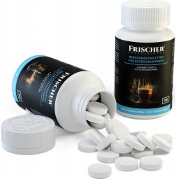Frischer Tabletki czyszczące do ekspresu Frischer 100 sztuk  blister, 1,3g, średnica 16 mm