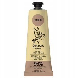 Yope YOPE kojący krem do rąk Jaśmin & Tonka 50ml