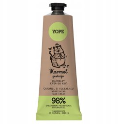 Yope YOPE odżywczy krem do rąk Karmel &amp; Pistacja 50ml