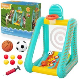 Bestway Bestway Gra ogrodowa 3w1 koszykówka + piłka nożna + cel 127x109x178cm 52813 EDUKAMP