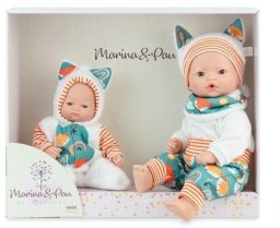 Marina Pau Lalki hiszpańskie Little Family 40cm i 26cm