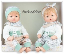 Marina Pau Lalki hiszpańskie bliźniaki Pitus Zoo płaczące