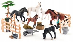 Figurka Woodyland WOODYLAND FAUNICA Zestaw koni 96036 60361